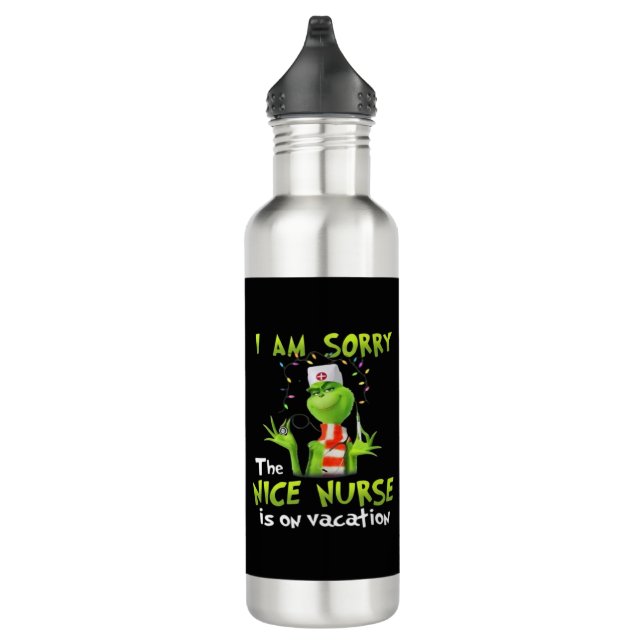 I am sorry the nice nurse is on vacation  710 ml water bottle (Right)