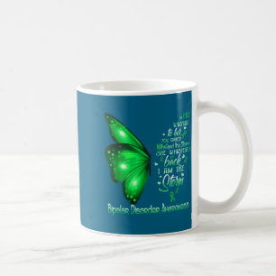 I am storm bipolar disorder awareness butterfly coffee mug