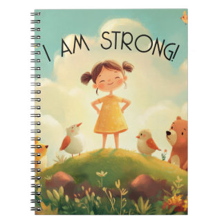 I Am Strong - Girls Empowerment Notebook
