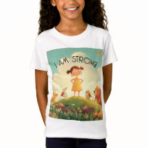 I Am Strong - Girls Empowerment T-Shirt