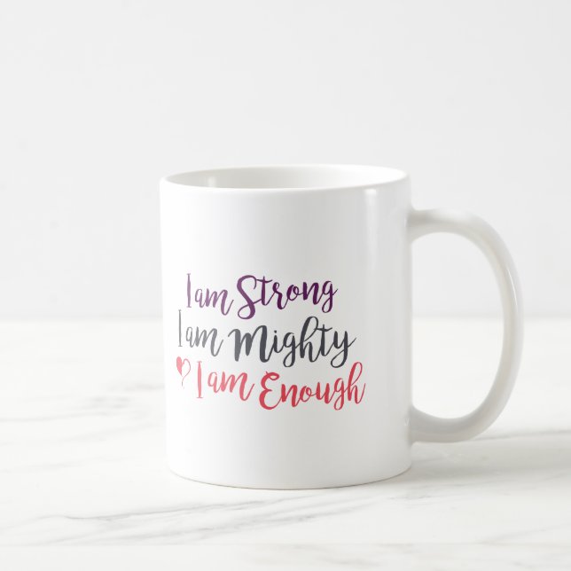 I am Strong Mug (Right)
