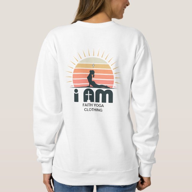 I AM Sunrise Logo Sweater (Back)