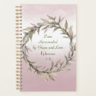 I Am Surrounded by Grace & Love Dusty Rose Planner