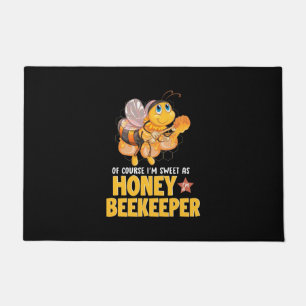 I Am Sweet As Honey Beekeeper Doormat