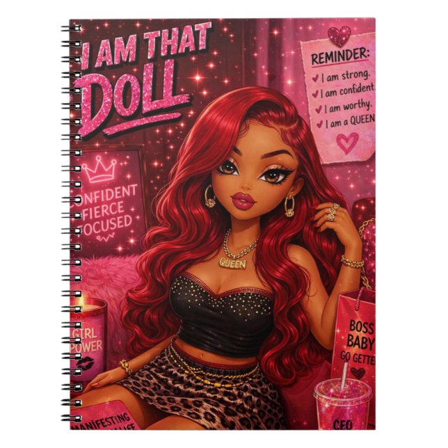 I Am That Doll Notebook (Front)