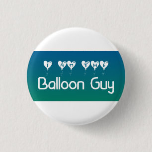 I am the Balloon Guy Pin-on Button