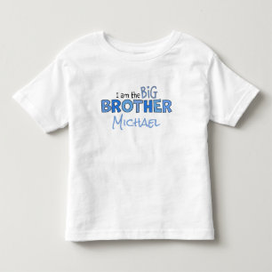 I am the big Brother Whimsical Cute Modern Toddler T-shirt