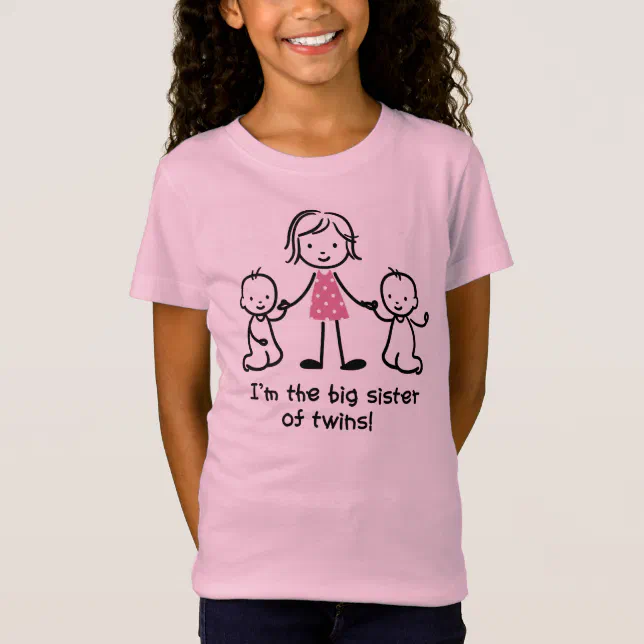 Sister twinning t shirt on sale
