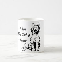 I Am the Cat's Meow Funny Cat