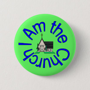 I Am the Church Button