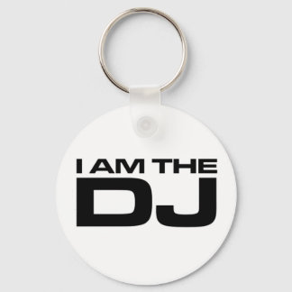 I Am The Dj Keychain