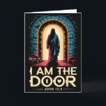 I Am The Door Christian Streetwear Aesthetic Jesus Card<br><div class="desc">I Am The Door Christian Streetwear Aesthetic Jesus John 10_9</div>