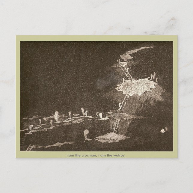 i am the eggman postcard (Front)