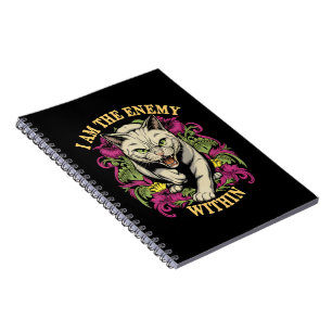 I Am The Enemy Within Harris Walz 2024 Notebook