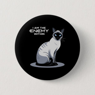 I Am The Enemy Within Voting Trump 2024 Election T 2 Inch Round Button