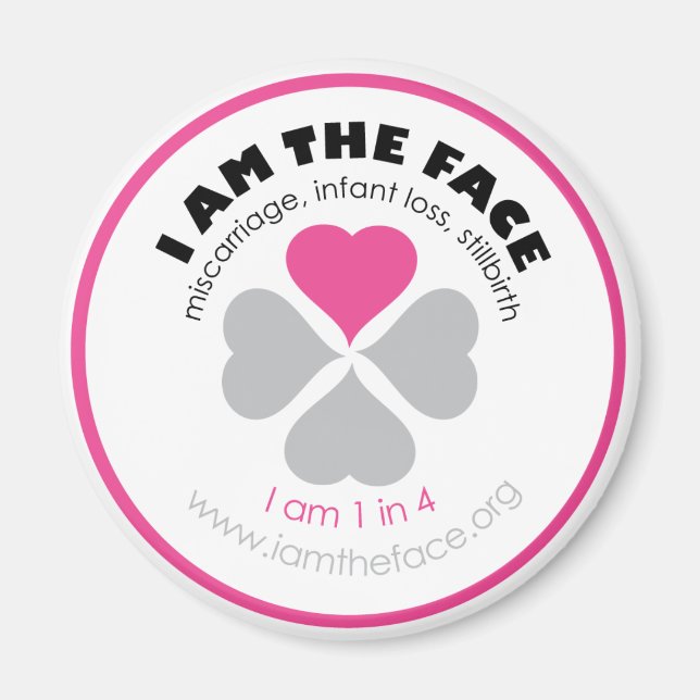 I am the Face Magnet (Front)