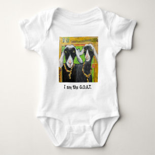 I am the G.O.A.T. T-Shirt Baby Bodysuit