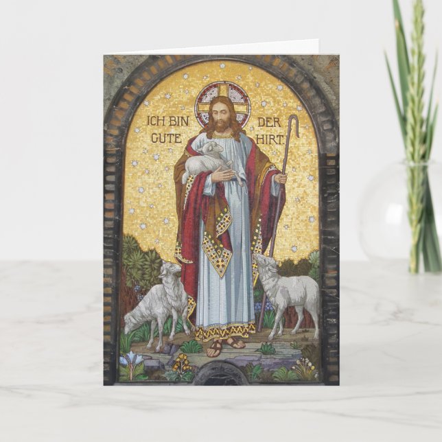 I am the Good Shepherd.  Card (Front)