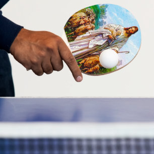 I Am the Good Shepherd John 10:7-21 Ping Pong Paddle