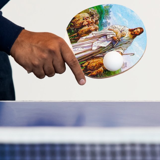I Am the Good Shepherd John 10:7-21 Ping Pong Paddle (Insitu)