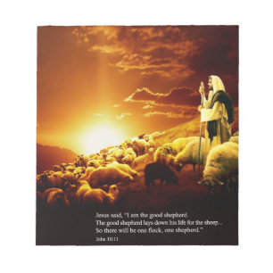 “I am the good shepherd... Notepad