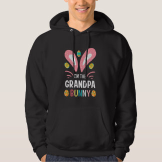 I Am The Grandpa Bunny Funny Grandpa Easter Outfit Hoodie