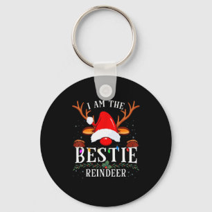 I Am The Ie Reindeer Christmas Family Keychain