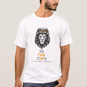 I AM THE KING GOLD CROWN TSHIRT DESIGN