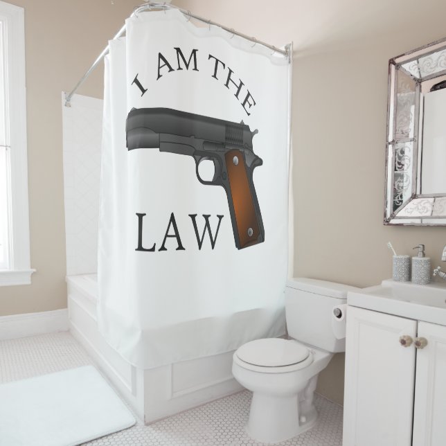 I am the law with a hand gun (In Situ)