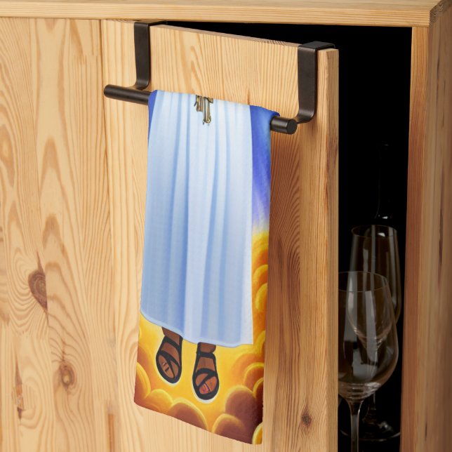 I Am The Light Kitchen Towel (Thirds Fold)