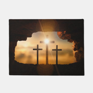 I am the Light of the World Doormat