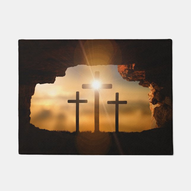 I am the Light of the World Doormat (Front)