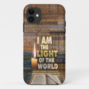 I am the Light of the World  - John 8:12  iPhone 11 Case