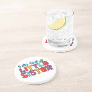 I am the Little Sister Butterfly Coaster