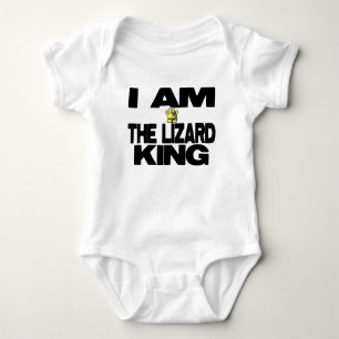 I Am The Lizard King Baby Bodysuit