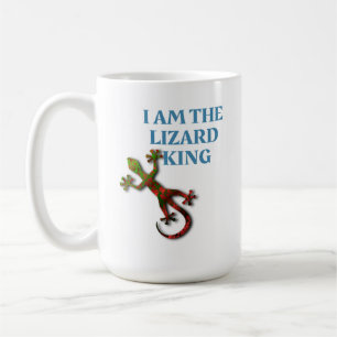 I Am The Lizard King Gecko Lovers Mug
