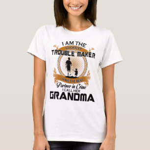 I am the luckiest trouble maker shirt