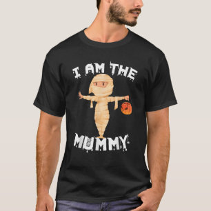 I Am The Mummy Matching Halloween Costume Mom T-Shirt