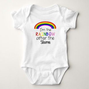 I am the Rainbow After the Storm Baby Bodysuit