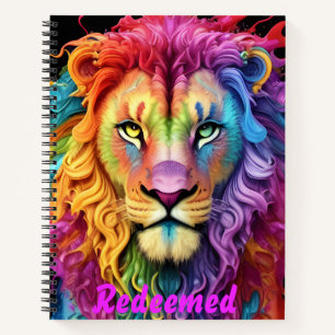 I am the Redeemed Lion of Judah Notebook