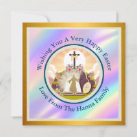 I am the resurrection and the life postcard