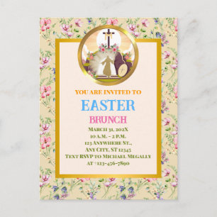 I am the resurrection and the life postcard