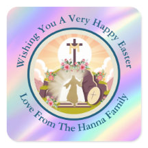 I am the resurrection and the life postcard