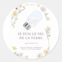 "I am the salt of the Earth" stickers