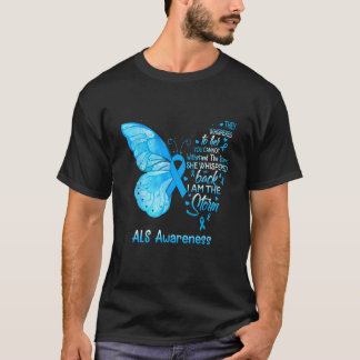 I Am The Storm Als Awareness Butterfly T-Shirt