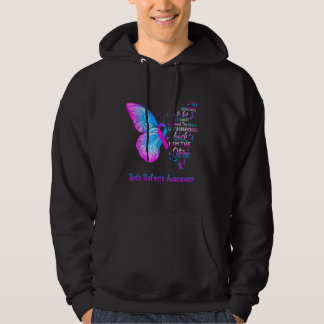 I Am The Storm Birth Defects Awareness Butterfly Hoodie
