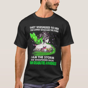 I Am The Storm Brain Disabilities Awareness T-Shirt