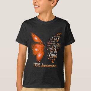 I Am The Storm Crps Awareness Butterfly T-Shirt