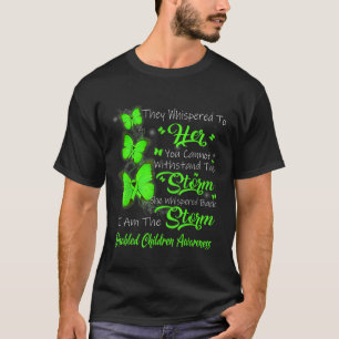 I Am The Storm Disabled Children Awareness T-Shirt