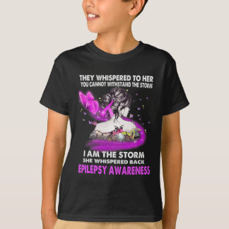 I Am The Storm Epilepsy Awareness  T-Shirt